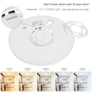 Brightever 12 Inch LED Flush Mount Ceiling Light, 2-Pack White - Like New