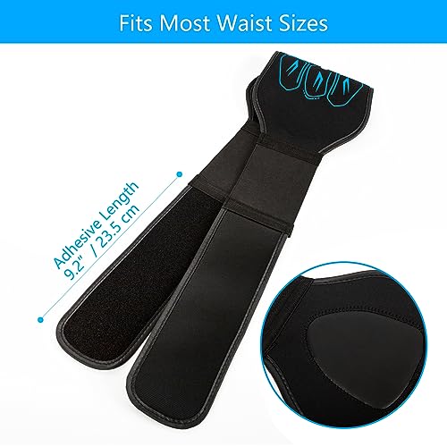 ABS Stimulator Muscle Stimulator Ab Machine Portable Abdominal Belt - Black/Blue - Like New