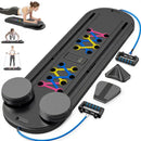 FED FITNESS PILATES BOARD PORTABLE PILATES REFORMER MACHINE - BLACK - Like New