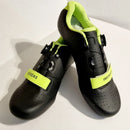 IMENSEAS NEW IMENSEAS LOCK FREE CYCLING SHOES - SIZE: US 11.5 - BLACK/GREEN - Like New