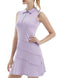 Women's Tennis Golf Dresses Zipper V-Neck Sport Activewear with Shorts - Brand New