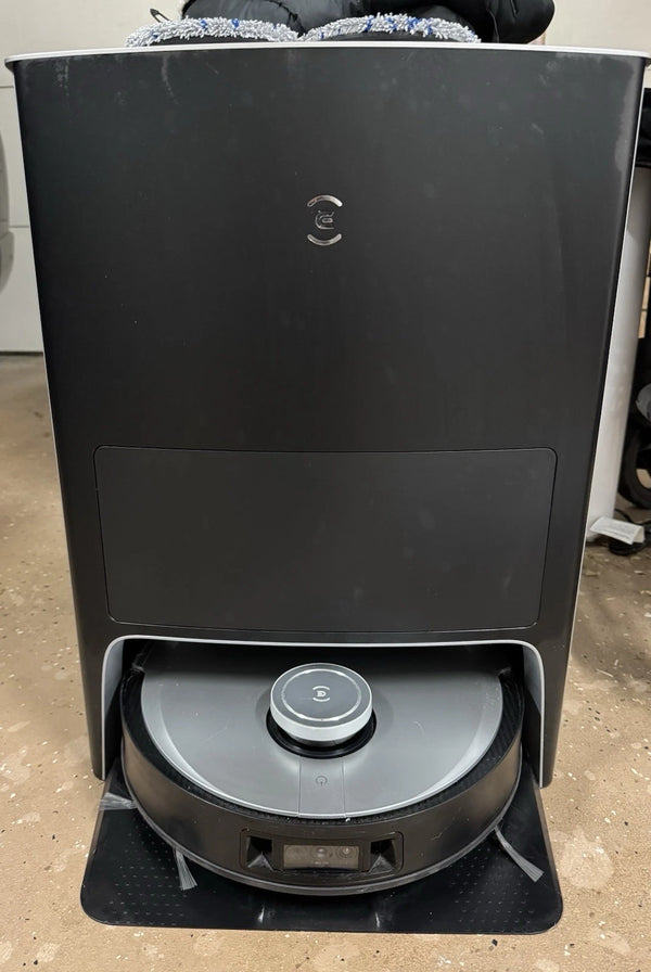 DEEBOT X1 OMNI-BLACK CLEANING ROBOT BLACK 3-IN-1 AUTO VACUUM - - Scratch & Dent