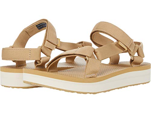 1090969 TEVA MIDFORM UNIVERSAL W LARK BEIGE SIZE 10 WOMEN - Like New