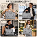 ONWANDER LARGE MESH BEACH BAG WATERPROOF BOTTOM TOTE STRUCTURED DESIGN - GRAY - Brand New