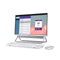 DELL INSPIRON 5490 AIO 23.8" FHD I5-10210U 8 512GB SSD - SILVER - Like New