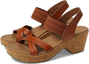 119536 Sketchers Womens Bristol Sandal Luggage Size 8.5 - Like New