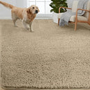 GORILLA GRIP Soft Faux Fur Area Rug, 4x6 FT, B07MVHHSXJ - Taupe - Brand New