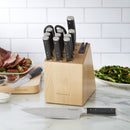 KitchenAid Gourmet Forged Triple Rivet Knife Set Built-in Knife Sharpener - Brand New