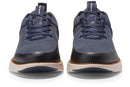 COLE HAAN MEN'S GRAND ATLANTIC SNEAKERS MEN SIZE 11 MARINE BLUE/BRITISH TAN - Like New