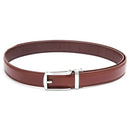 KM LEGEND MEN'S GENUINE LEATHER BELT BUCKLE RATCHET DRESS BELT SIZE: 46 - BROWN - Like New
