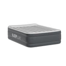 SLEEPLUX DURABLE INFLATABLE AIR MATTRESS BUILT-IN PUMP PILLOW USB 22"T QUEEN - Brand New