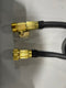 GENERIC 50FT EXPANDABLE LEAKPROOF GARDEN HOSE, 10-FUNCTION SPRAY NOZZLE - BLACK - Like New
