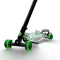 MELO SIDEWINDER KICK SCOOTER - GREEN: STEEL& Aluminum Frame, Lights Up - Like New