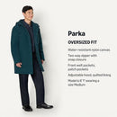 AMAZON ESSENTIALS (DEMI'S PICK) MEN'S MODERN OVERSIZED HEAVYWEIGHT PARKA -XS - Like New