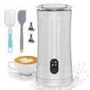 GENERIC ELECTRIC MILK FROTHER, 4-IN-1 MILK STEAMER AND FROTHER, SS-001 - WHITE Like New