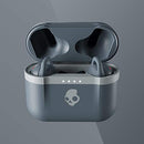 SKULLCANDY INDY EVO IN-EAR WIRELESS EARBUDS, 30 HR BATTERY MICROPHONE - GLAY - Brand New