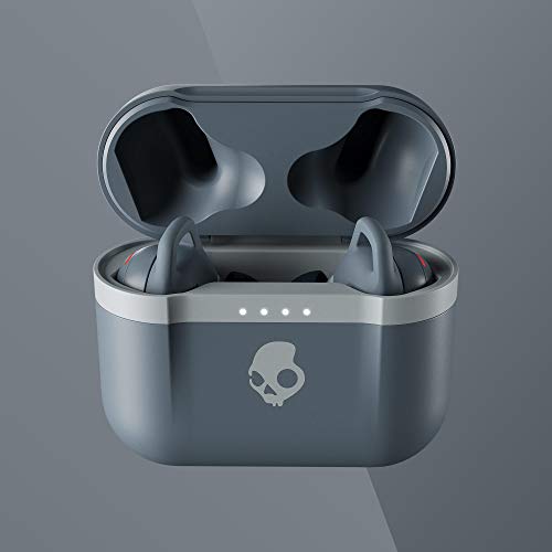 SKULLCANDY INDY EVO IN-EAR WIRELESS EARBUDS, 30 HR BATTERY MICROPHONE - GLAY - Brand New