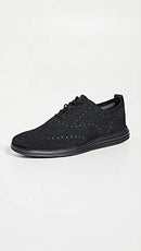 COLE HAAN MEN'S ORIGINALGRAND STITCHLITE WINGTIP - SIZE: MEN 11.5 - BLACK - Like New