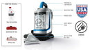 HOOVER CLEANSLATE XL DEEP CLEANING UPHOLSTERY SPOT CLEANER MACHINE - WHITE - Like New