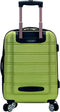 Rockland Melbourne Hardside Expandable Spinner Wheel Luggage Carry-On 20" - LIME Like New