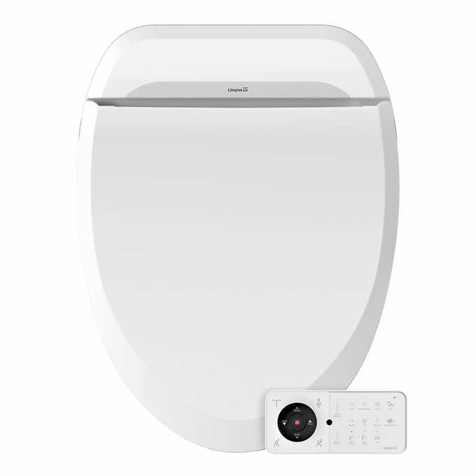 Bio Bidet USPA Pro Bidet Toilet Seat Elongated UB-6800HS-NA - White - Like New