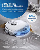 DEEBOT ECOVACS DEEBOT T9+ ROBOT VACUUM AND MOP COMBO, 3000PA SUCTION, WHITE - Like New
