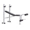 WEIDER PLATINUM STANDARD WEIGHT BENCH FIXED UPRIGHTS LEG DEVELOPER - BLACK - Like New