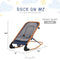 Dream on Me Rock With Me 2-in-1 Baby Rocker and Stationary Seat, 0-6 Months - Like New