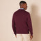 AMAZON ESSENTIALS MEN'S V-NECK PULLOVER SWEATER - SIZE: MEN M - BURGUNDY - Brand New