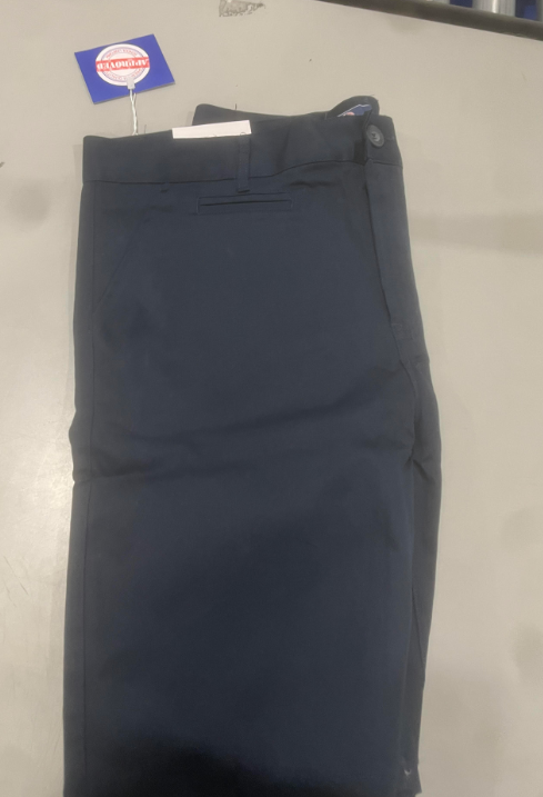 PREMIUM QUALITY APPROVED SCHOOL UNIFORM SHORTS - SIZE: MEN 36 WOMEN 36 - NAVY - Brand New