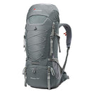 MOUNTAINTOP 70L/75L Internal Frame Hiking Backpack B01DIRRDXI - Gray - Brand New