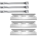 Stainless Steel Grill Burner and Heat Plates for Kenmore 3 Burner Gas Grill - Like New