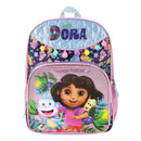 NICKELODEON DORA KIDS' 16" BACKPACK - PURPLE - Like New