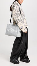MARC JACOBS THE CANVAS MEDIUM TOTE BAG ONE SIZE WOLF GRAY - Like New