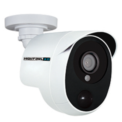 Night Owl 3MP Wired HD Security Add-On Camera CM-PHDA30W-BU - WHITE Like New