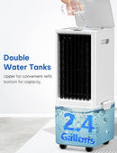 SKYICE 3-IN-1 Windowless Swamp Cooler, Air Conditioner Portable Room - White - Brand New