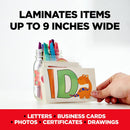 Scotch TL901X Thermal Laminator, 1 Laminating Machine, 9 in. - Gray - Like New