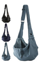 NOAH & PAW DOG SLING CARRIER FOR SMALL DOGS AND CATS, MACHINE WASHABLE - GRAY - Like New