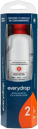 Everydrop by Whirlpool Ice and Water Refrigerator Filter 2 EDR2RXD1 - WHITE - Like New