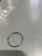 GENERIC SILVER HOOP EARING - SILVER - Like New
