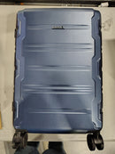 LUGGEX 20" CARRY ON LUGGAGE AIRLINE APPROVED PC HARD SHELL SUITCASE - BLUE - Like New