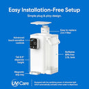 BRIO SIMPL W2 COUNTERTOP WATER DISPENSER W/REFILLABLE 2.5L WATER TANK - WHITE - Like New
