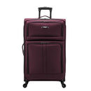 U.S. Traveler Anzio Softside Expandable Spinner Luggage 30-Inch, Burgundy - Like New