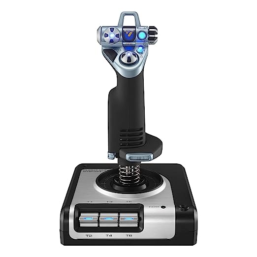 Logitech G X52 Flight Control System 945-000065 - Black - Like New