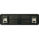 OFFICE DEPOT CUBICLE NAME PLATE 2 5/8"x 9 1/8"x 7/8" 30% Recycled, Charcoal - Like New