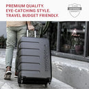 SWISSGEAR 7366 SIGNATURE HARDSIDE EXPANDABLE LUGGAGE WHEELS SA7366 - GREEN - Like New
