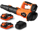 LEAPFUL LEAF BLOWER 21V CORDLESS ELECTRIC BLOWER LP69 - LIGHT ORANGE - Like New