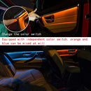 CHUANGHUI Car Interior Door LED Lighting Ambient Light Trim Strip - BLUE - Brand New