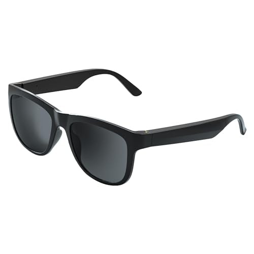 ENZEMIT Smart Bluetooth Audio Sunglasses Speaker Relax Capable GS01 - Black - Like New
