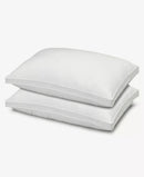 ELLA JAYNE GUSSETED FIRM PLUSH DOWN ALTERNATIVE SIDE/BACK SLEEPER 2-PACK, QUEEN - Like New